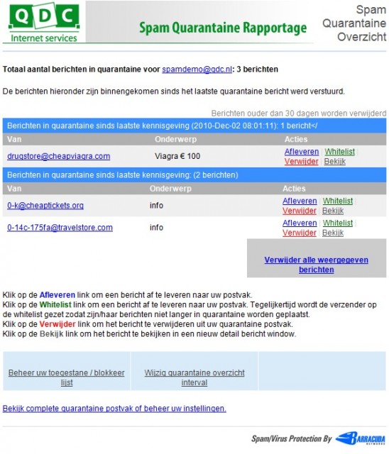quarantaine_rapportage